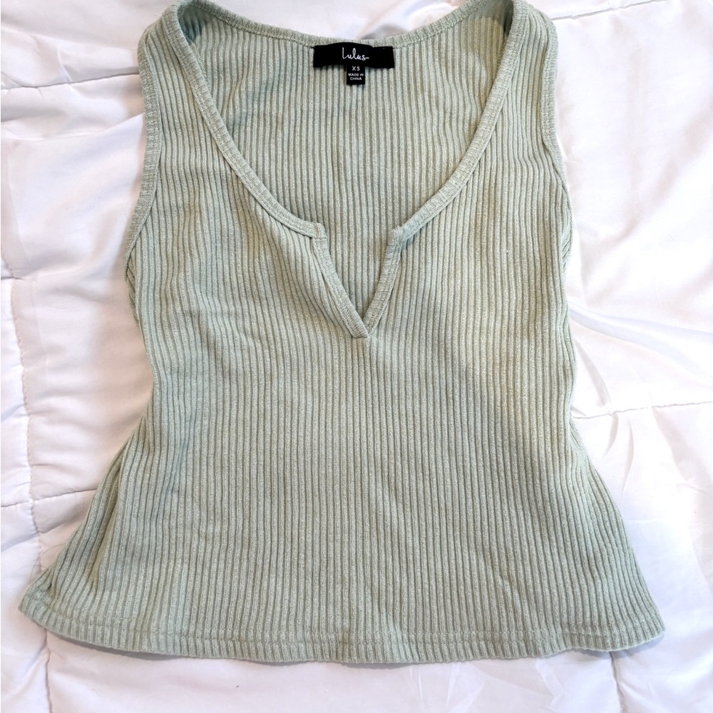 lulus ribbed tank